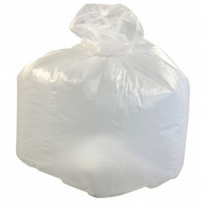Sac poubelle - 30L - Blanc - 500 sacs - 12µ
