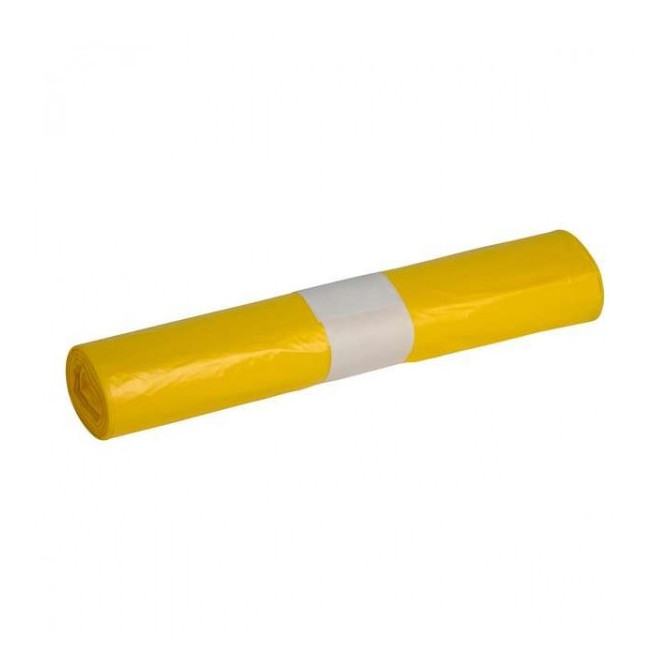 Sac poubelle Dasri - 110L - DASRI - Jaune - 200 sacs - 30µ