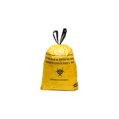 Sac poubelle Dasri - 50L - DASRI - Jaune - 500 sacs