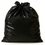 Sac poubelle - 130L - Noir - 100 sacs