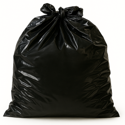 Sac poubelle - 130L - Noir - 100 sacs