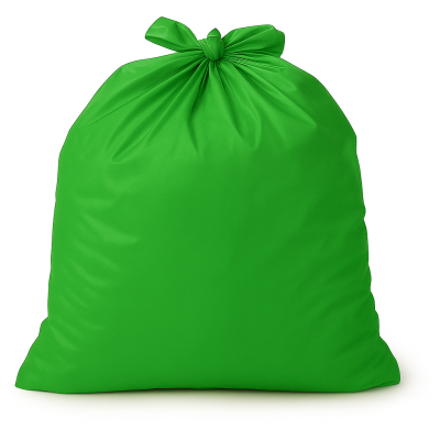 Sac poubelle - 110L - Vert - 200 sacs