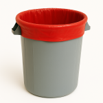 Sac poubelle - 110L - Rouge - 200 sacs