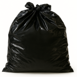 Sac poubelle - 110L - Noir - 200 sacs