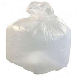 Sac poubelle - 110L - Blanc - 200 sacs - 40µ